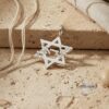 Star of David with Am Yisrael Chai letters, handmade in Israel
