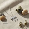 Hebrew Chai pendant, handmade in Israel