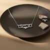 Personalized Hebrew Name Necklace - Custom Jewish Pendant, Bat Mitzvah Gift - handmade in Israel