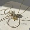14K Gold Star of David Necklace: Handmade Judaica Jewelry, Israel - handmade in Israel