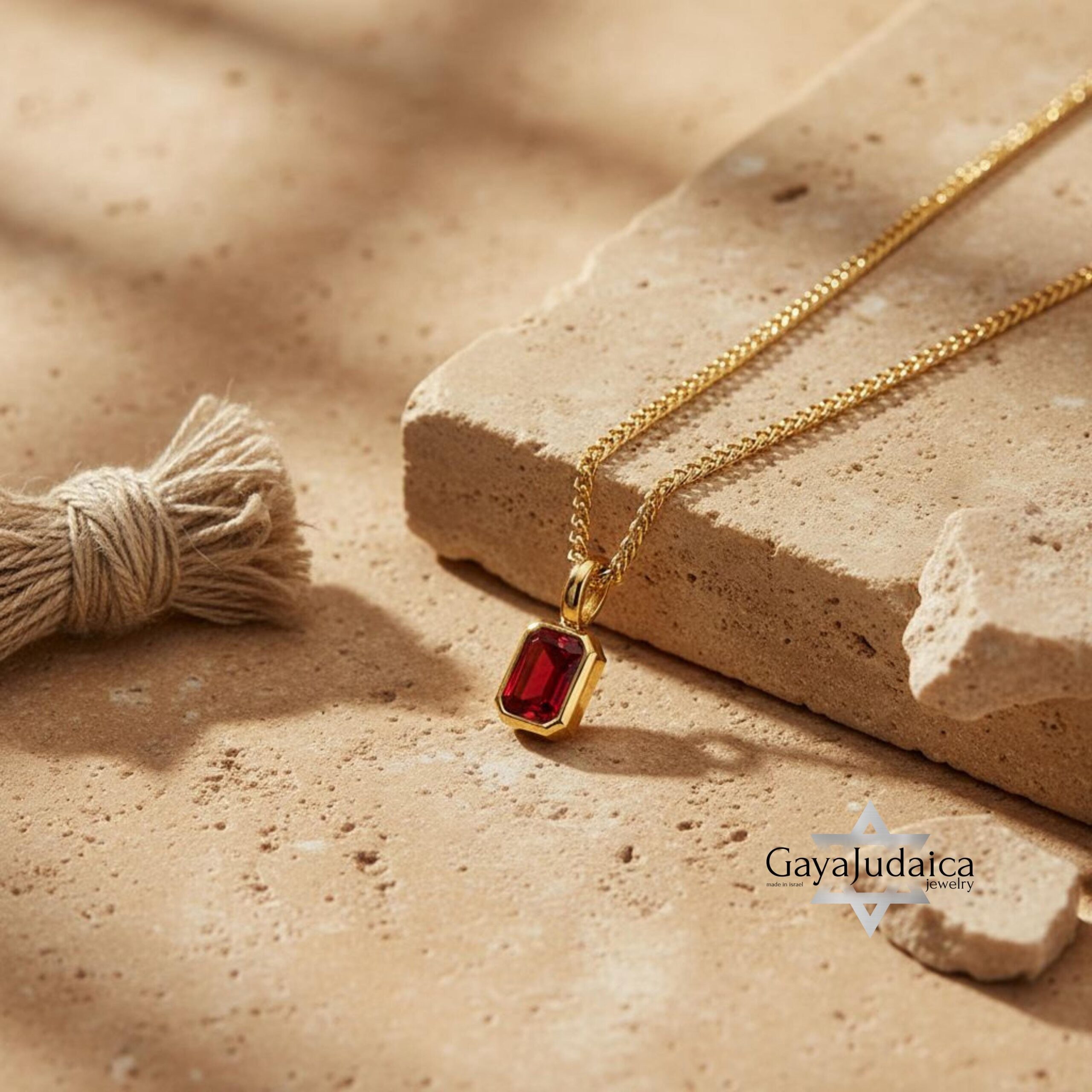 Birthstone Bar Necklace, Gold-Tone Stainless Steel Pendant, Gift for Her Birthstone Bar Necklace, Gold-Tone Stainless Steel Pendant, Gift for Her