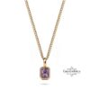 Personalized Birthstone Bar Necklace in Gold - Gift for Her- Mother's Day gifts - handmade in Israel