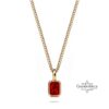 Personalized Birthstone Bar Necklace in Gold - Gift for Her- Mother's Day gifts - handmade in Israel