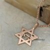 Star of David with Am Yisrael Chai letters, handmade in Israel