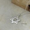 Star of David with Am Yisrael Chai letters, handmade in Israel