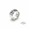 Hebrew name ring, handmade in Israel