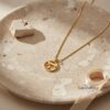 10mm Chai pendant, handmade in Israel