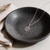 If Jerusalem forgets Pendant Necklace - Sterling Silver or 24K Gold - Hebrew Bible Verse Jewelry - handmade in Israel