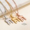 Two Piece Chai Necklace in 925 Sterling Silver Jewish Jewelry for Men or Women - handmade in Israel