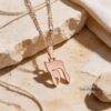 Two Piece Chai Necklace in 925 Sterling Silver Jewish Jewelry for Men or Women - handmade in Israel