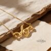 925 Sterling Silver Hebrew Name Necklace - Personalized Israeli jewelry - Gift from Jerusalem-Mother's Day Gift - handmade in Israel