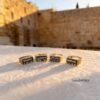 Sterling silver Hebrew name band, handmade in Israel