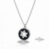 Personalized Sterling Silver Star of David Necklace Handmade in Israel - handmade in Israel