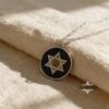 Personalized Sterling Silver Star of David Necklace Handmade in Israel - handmade in Israel