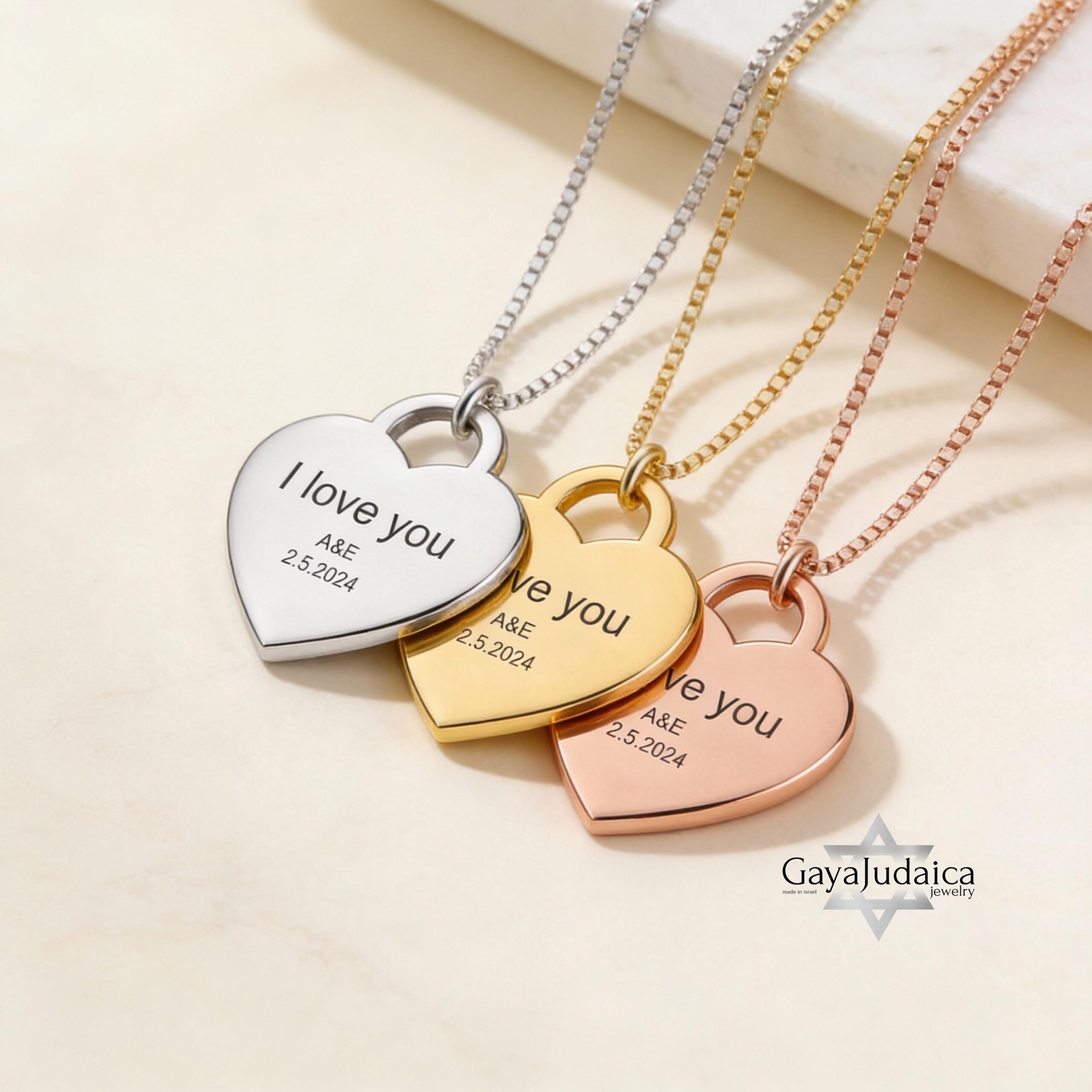 Signature Necklace, Sterling Silver Heart Pendant 23mm, Custom Handwriting Engraved Signature Necklace, Sterling Silver Heart Pendant 23mm, Custom Handwriting Engraved