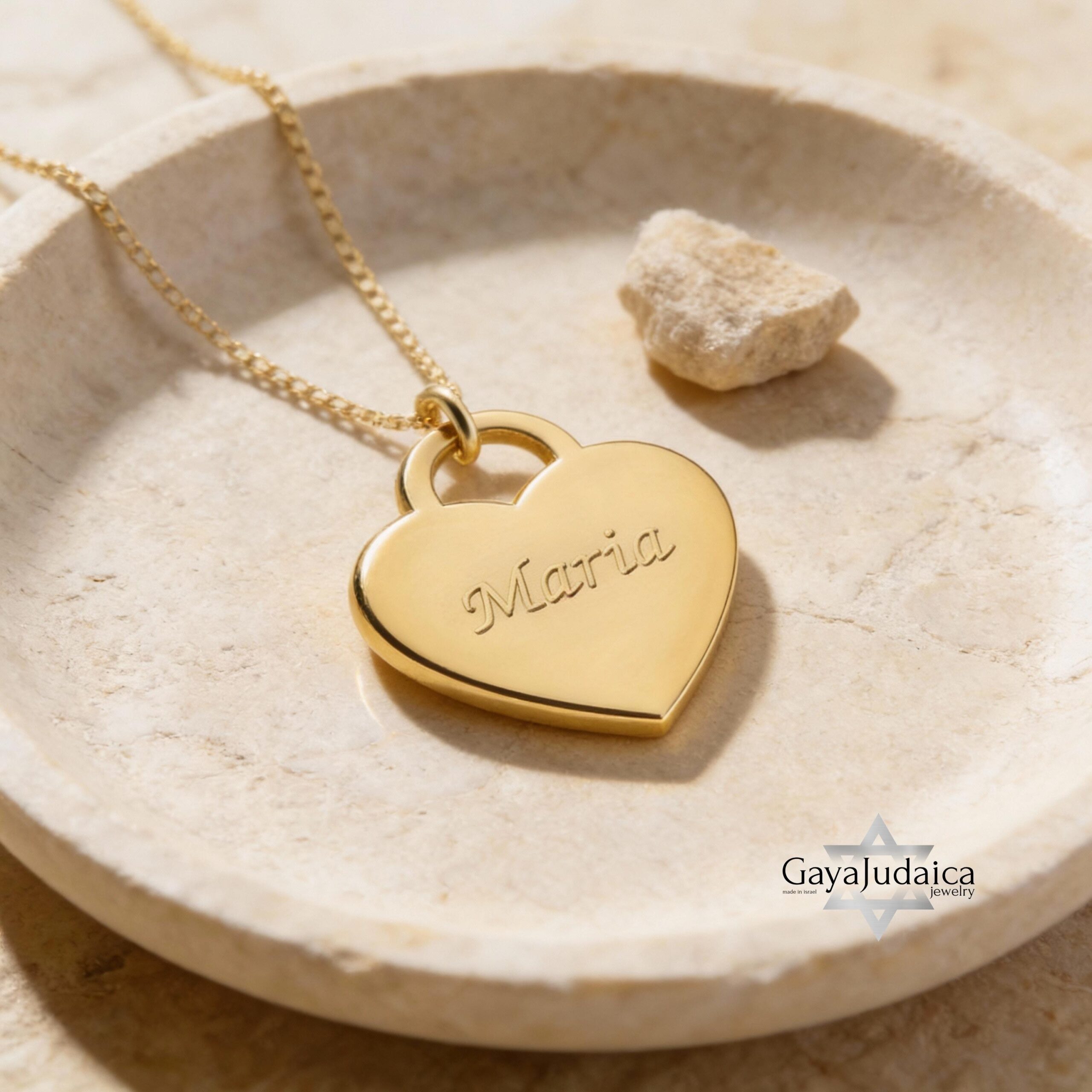 Signature Necklace, Sterling Silver Heart Pendant 23mm, Custom Handwriting Engraved Signature Necklace, Sterling Silver Heart Pendant 23mm, Custom Handwriting Engraved