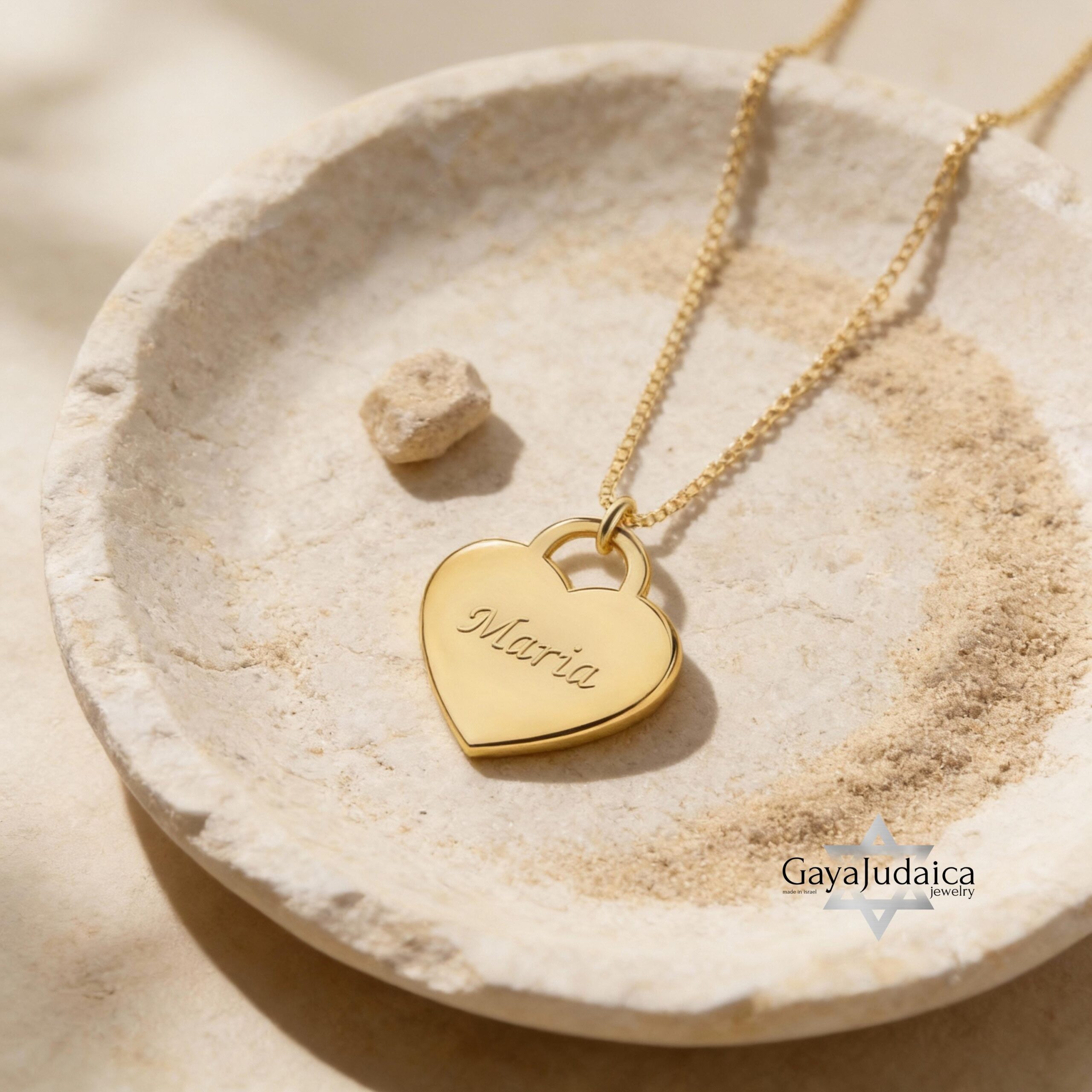 Signature Necklace, Sterling Silver Heart Pendant 23mm, Custom Handwriting Engraved Signature Necklace, Sterling Silver Heart Pendant 23mm, Custom Handwriting Engraved