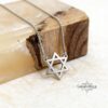 14K Gold Star of David Necklace: Dainty Jewish Pendant -Elegant Judaica Gift from Israel - handmade in Israel