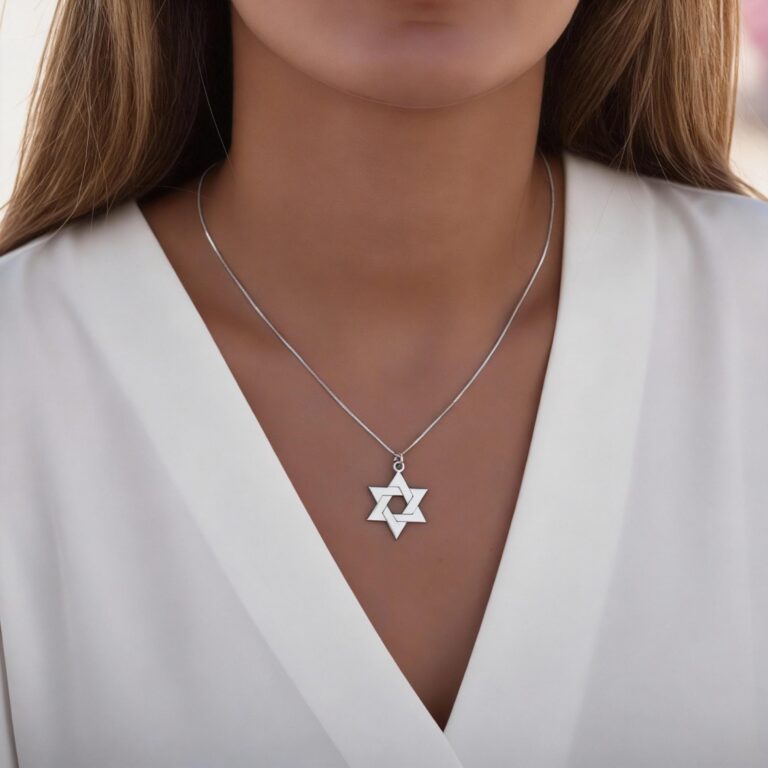 Magen David pendant, handmade in Israel
