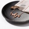 925 Sterling Silver Hebrew Name Necklace - Personalized Israeli jewelry - Gift from Jerusalem-Mother's Day Gift - handmade in Israel