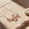 925 Sterling Silver Hebrew Name Necklace - Personalized Israeli jewelry - Gift from Jerusalem-Mother's Day Gift - handmade in Israel