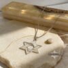 14K Gold Star of David Necklace - Large Magen David Pendant, Jewish Jewelry - handmade in Israel
