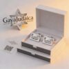 Personalised Cufflinks Jerusalem Style - Hebrew Name Jewish Wedding Gift. - handmade in Israel