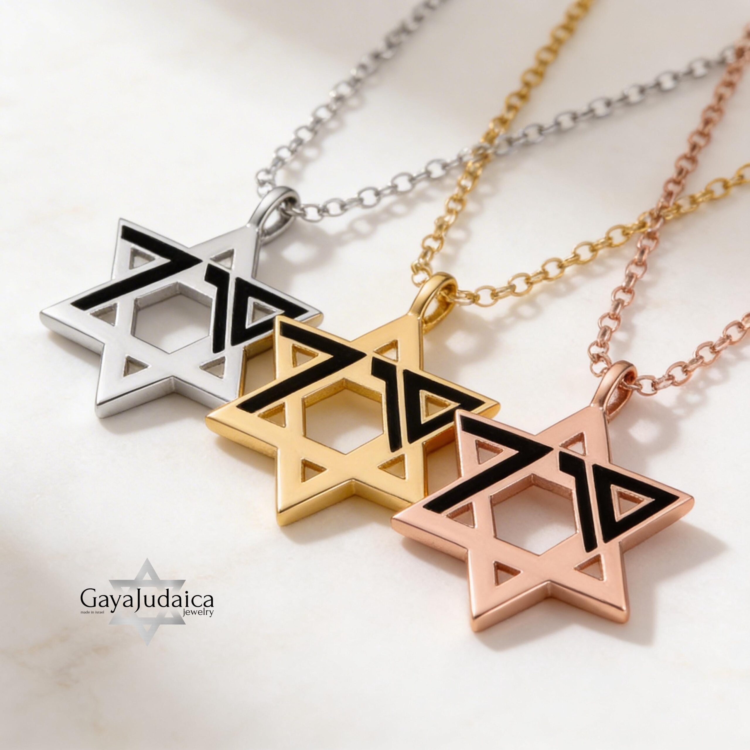 Sterling Silver Star of David Necklace, October 7 Memorial Jewelry, Jewish Gift from Israel Sterling Silver Star of David Necklace, October 7 Memorial Jewelry, Jewish Gift from Israel