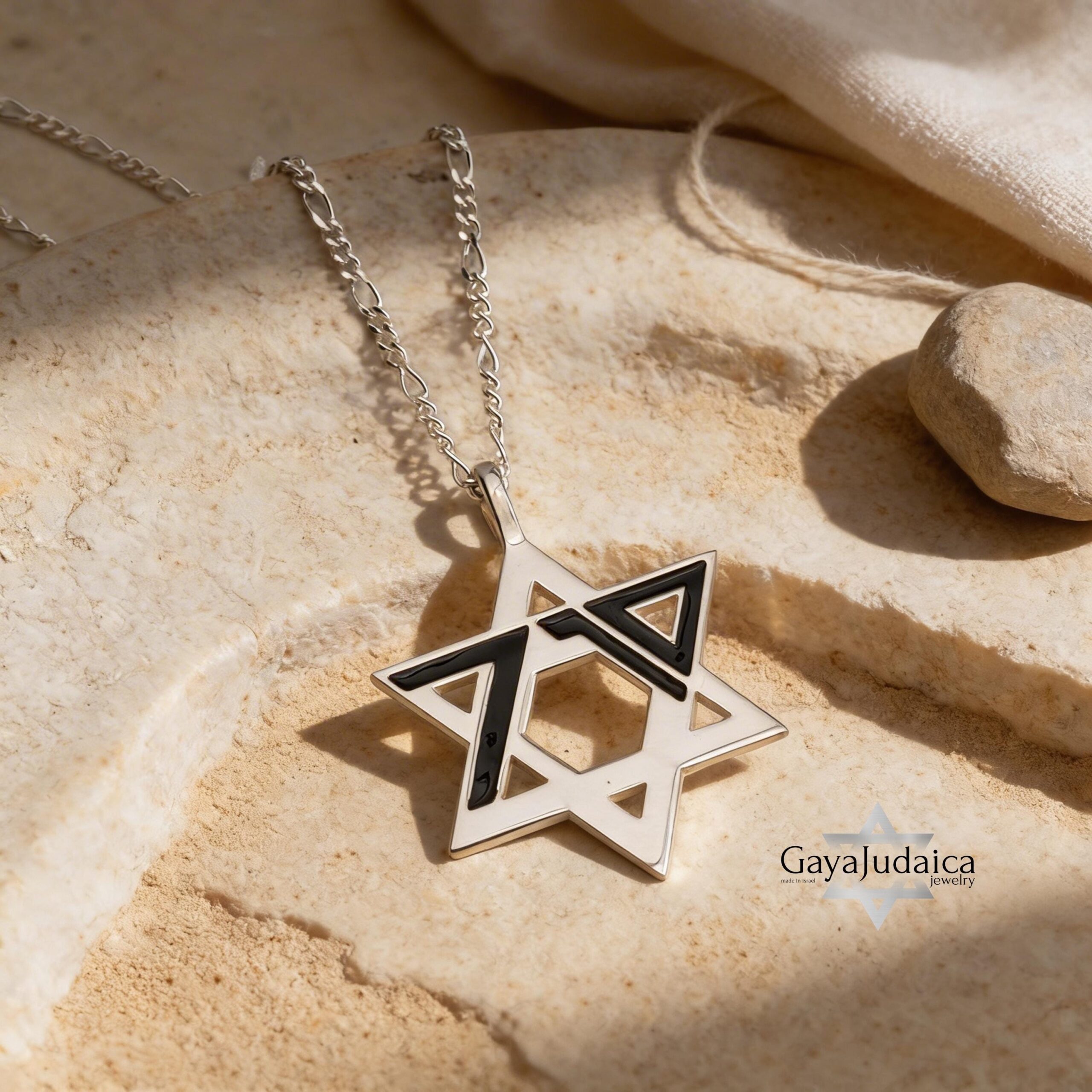 Sterling Silver Star of David Necklace, October 7 Memorial Jewelry, Jewish Gift from Israel Sterling Silver Star of David Necklace, October 7 Memorial Jewelry, Jewish Gift from Israel