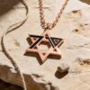 Sterling Silver Star of David Necklace: Jewish Jewelry Gift -Memorial jewelry from Israel 7.10.23 - handmade in Israel