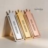 Sterling Silver Bookmark, Hebrew or English Engraving, Crown Design Handmade in Israel - handmade in Israel
