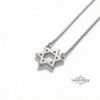 14K Gold Star of David Necklace: Dainty Jewish Pendant -Elegant Judaica Gift from Israel - handmade in Israel