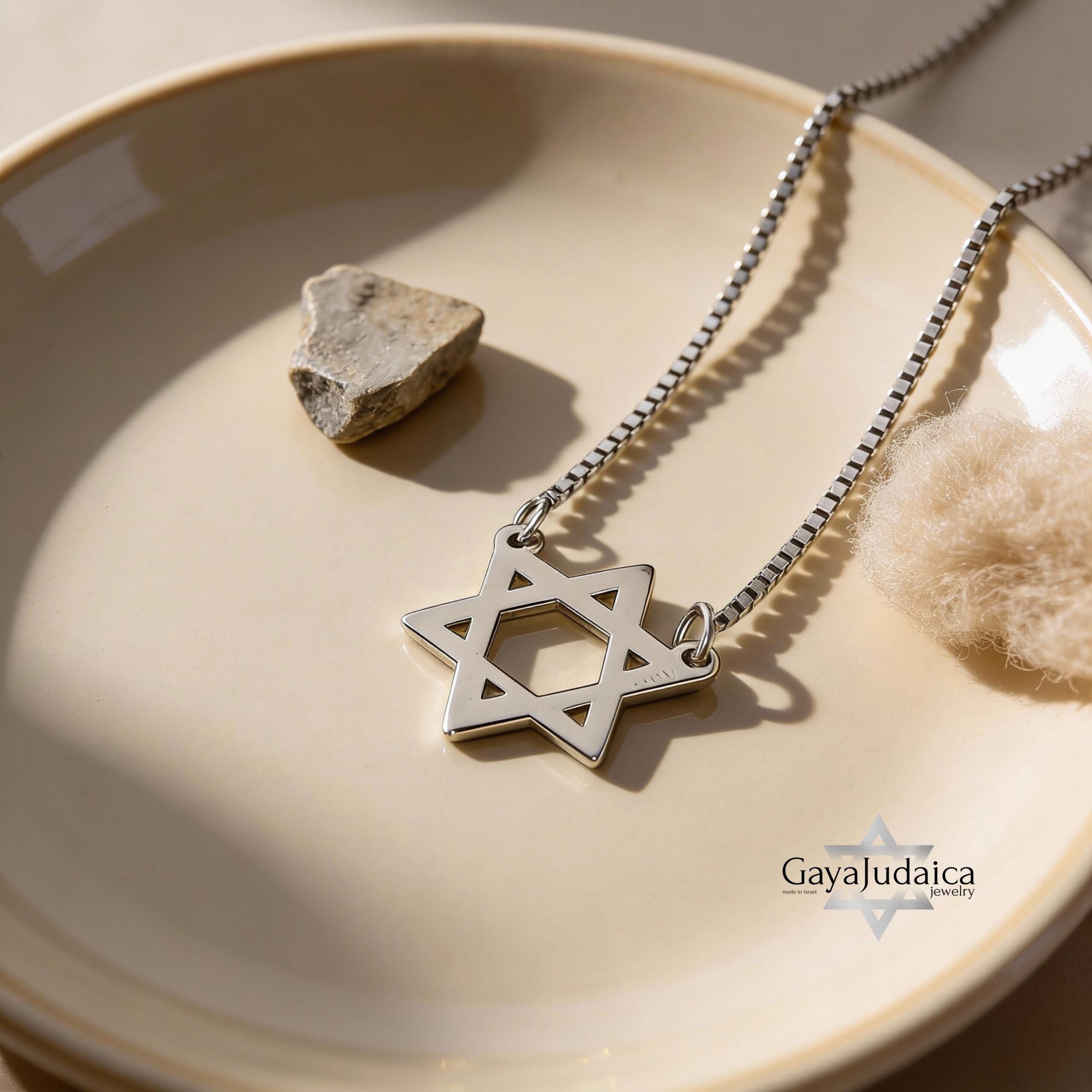 14K Gold Star of David Necklace, Dainty Jewish Pendant, Elegant Judaica Gift from Israel 14K Gold Star of David Necklace, Dainty Jewish Pendant, Elegant Judaica Gift from Israel
