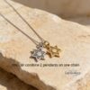 Tiny Star of David Necklace - Jewish Pendant 14K Gold, Made in Israel - handmade in Israel