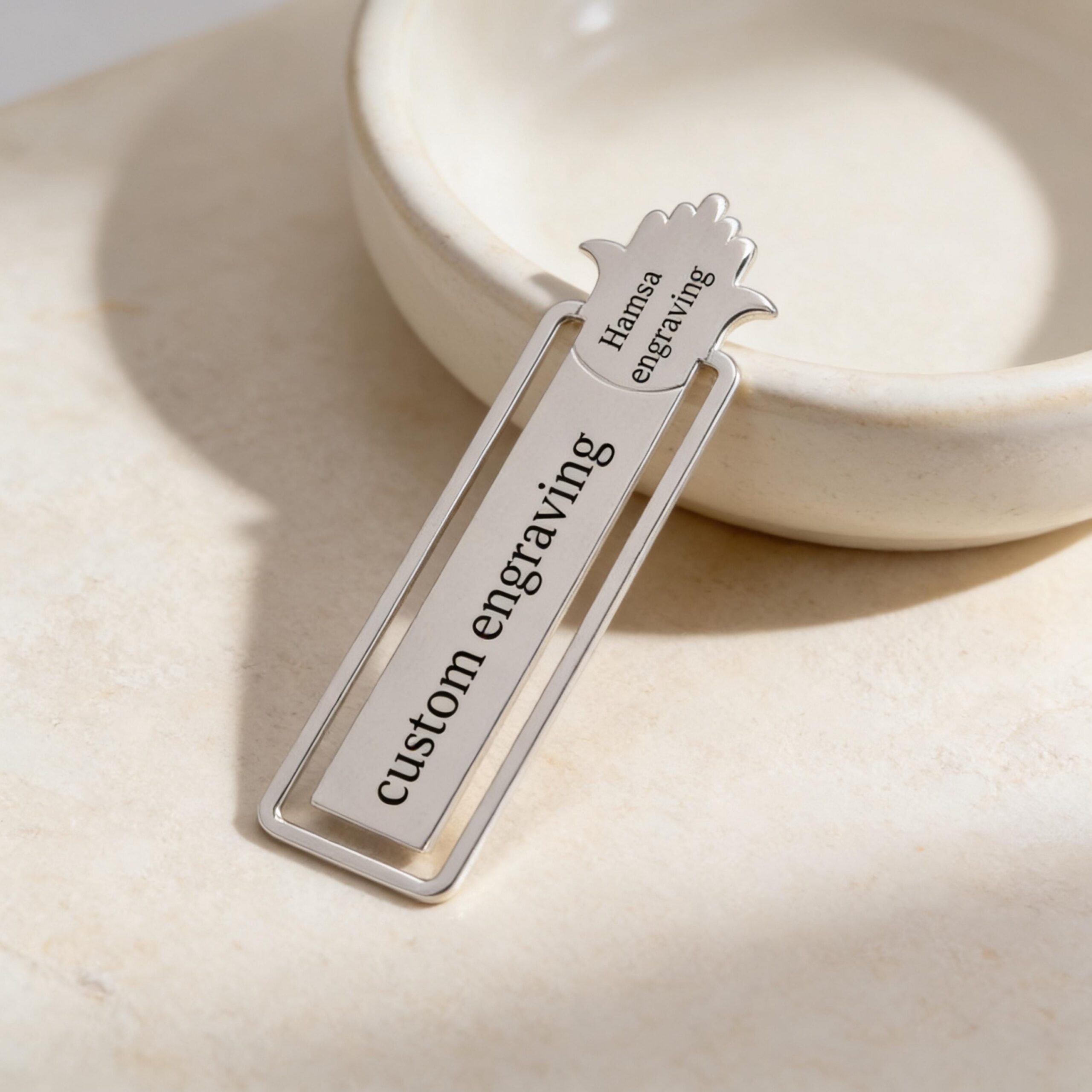 personalised bookmark, Custom Engraved Hebrew/English personalised bookmark, Custom Engraved Hebrew/English