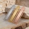 personalised bookmark: Custom Engraved Hebrew/English, Handmade in Israel - handmade in Israel