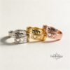 Personalized Engraving Hebrew Name Ring: 925 Silver Spiral Jewish Jewelry - handmade in Israel
