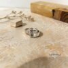 Personalized Engraving Hebrew Name Ring: 925 Silver Spiral Jewish Jewelry - handmade in Israel