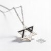 Sterling Silver Star of David Necklace: Jewish Jewelry Gift -Memorial jewelry from Israel 7.10.23 - handmade in Israel