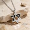 Sterling Silver Star of David Necklace: Jewish Jewelry Gift -Memorial jewelry from Israel 7.10.23 - handmade in Israel