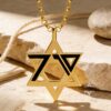 Sterling Silver Star of David Necklace: Jewish Jewelry Gift -Memorial jewelry from Israel 7.10.23 - handmade in Israel