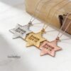 Star of David Necklace with Hebrew Name - Jewish Gift from Israel - handmade in Israel