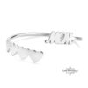 Personalized Mom Bangle with Engraved Hebrew Names - Sterling Silver, Gold Plated - handmade in Israel