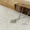 14K Gold Mini Heart Chai Necklace - Bat Mitzvah Gift, Hebrew Pendant - Dainty Judaica Jewelry - handmade in Israel