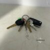 Sterling Silver Israel Map Keychain - Judaica Heritage Jewelry - handmade in Israel