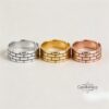 Personalized Hebrew name ring, handmade in Israel