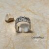 Personalized Hebrew name ring, handmade in Israel