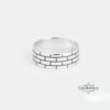 Personalized Hebrew name ring, handmade in Israel