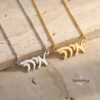 Custom 14K Gold Hebrew Name Necklace - Jewish Jewelry, Handmade in Israel - handmade in Israel