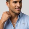 Engraved Star of David pendant, handmade in Israel